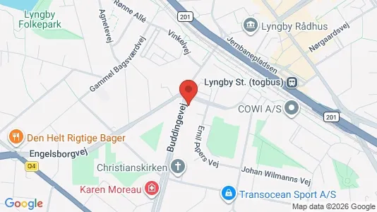 Lejligheder til salg i Kongens Lyngby - Foto fra Google Street View