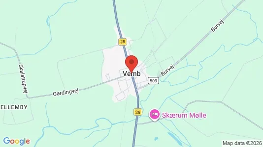 Sommerhuse til salg i Vemb - Foto fra Google Street View
