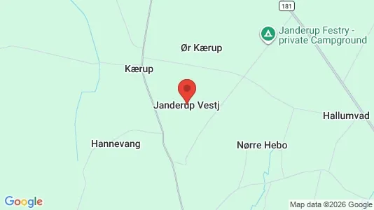 Huse til salg i Janderup Vestj - Foto fra Google Street View