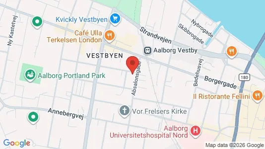 Lejligheder til leje i Aalborg Centrum - Foto fra Google Street View