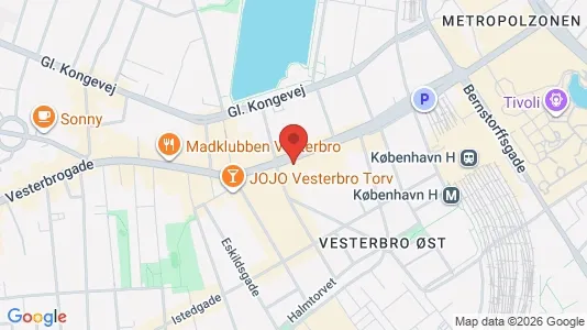 Lejligheder til leje i Vesterbro - Foto fra Google Street View
