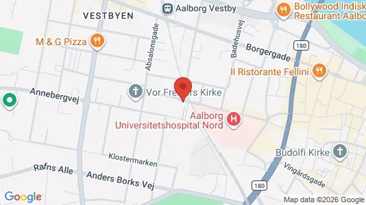 Lejligheder til leje i Aalborg Centrum - Foto fra Google Street View