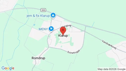 Huse til salg i Klarup - Foto fra Google Street View