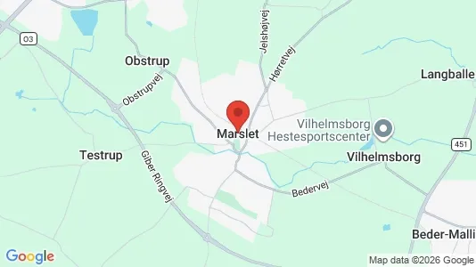Rækkehuse til salg i Mårslet - Foto fra Google Street View