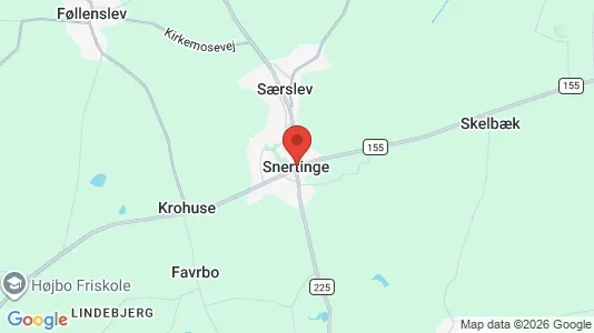Huse til salg i Snertinge - Foto fra Google Street View