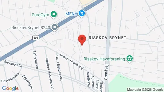 Lejligheder til leje i Risskov - Foto fra Google Street View
