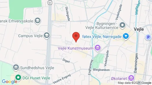 Lejligheder til leje i Vejle Centrum - Foto fra Google Street View