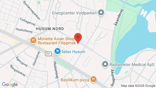 Lejligheder til leje i Brønshøj - kort over placeringen
