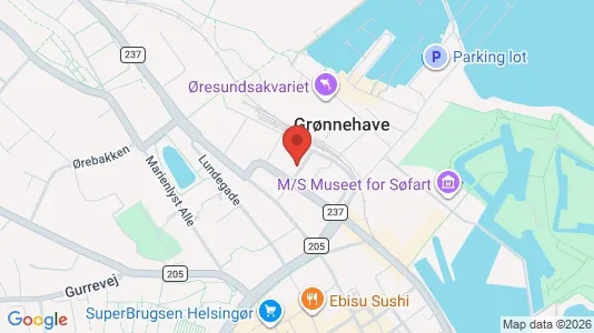 Lejligheder til leje i Helsingør - Foto fra Google Street View