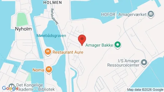 Lejligheder til leje i København K - kort over placeringen