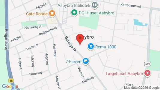 Lejligheder til leje i Aabybro - Foto fra Google Street View