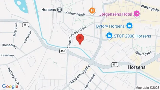 Lejligheder til leje i Horsens - Foto fra Google Street View