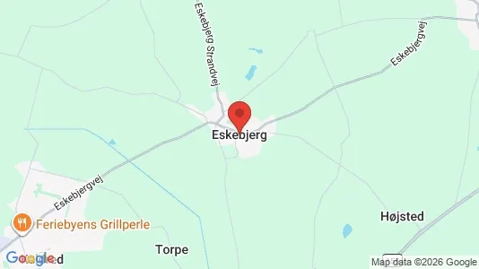 Sommerhuse til salg i Eskebjerg - Foto fra Google Street View