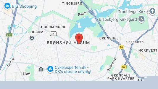 Lejligheder til leje i Brønshøj - Foto fra Google Street View