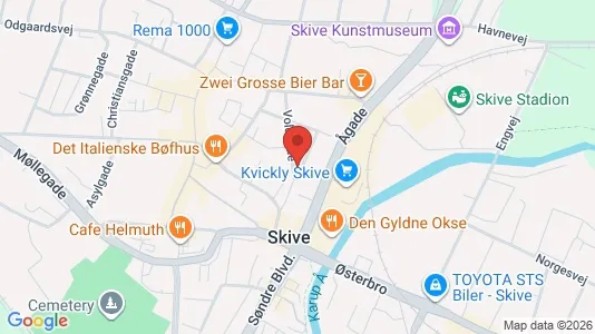 Lejligheder til leje i Skive - Foto fra Google Street View