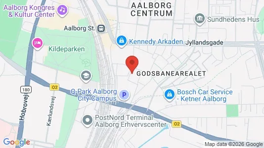 Lejligheder til leje i Aalborg Centrum - Foto fra Google Street View