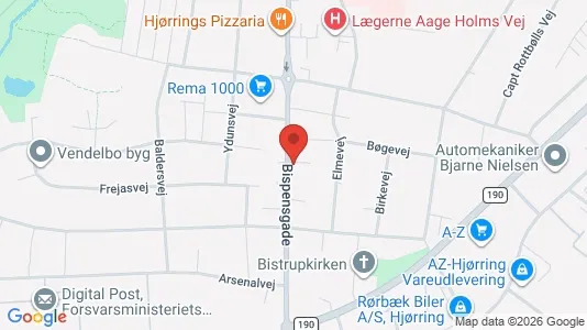 Lejligheder til leje i Hjørring - Foto fra Google Street View