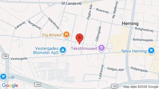 Lejligheder til leje i Herning - Foto fra Google Street View