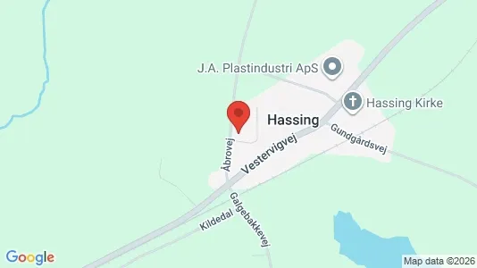 Lejligheder til salg i Bedsted Thy - kort over placeringen