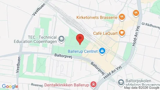 Lejligheder til leje i Ballerup - kort over placeringen