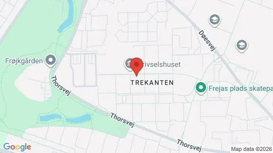 Lejligheder til leje i Holstebro - kort over placeringen