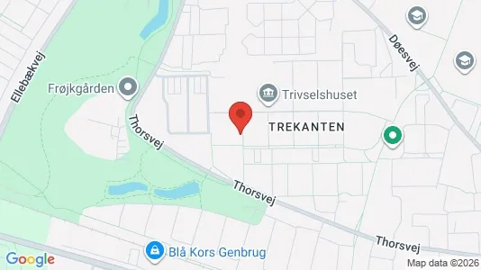 Lejligheder til leje i Holstebro - kort over placeringen