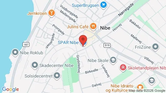 Lejligheder til leje i Nibe - Foto fra Google Street View