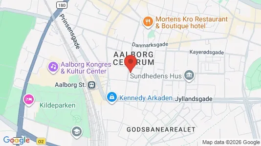 Lejligheder til leje i Aalborg Centrum - Foto fra Google Street View