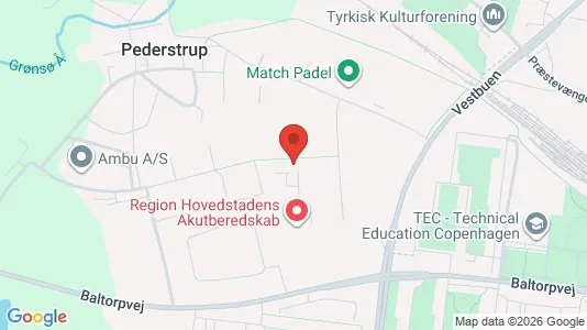 Lejligheder til leje i Ballerup - kort over placeringen
