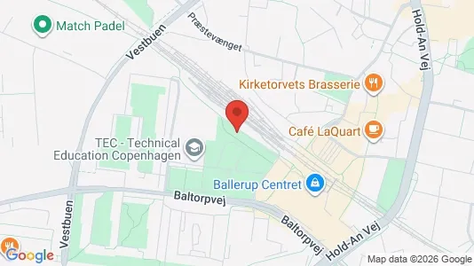Lejligheder til leje i Ballerup - kort over placeringen