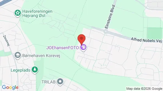 Lejligheder til leje i Aalborg Øst - kort over placeringen