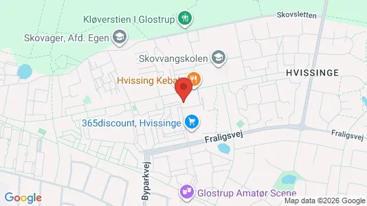 Lejligheder til leje i Glostrup - kort over placeringen