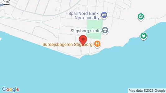 Lejligheder til leje i Nørresundby - kort over placeringen