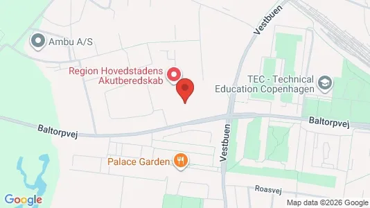 Lejligheder til leje i Ballerup - kort over placeringen