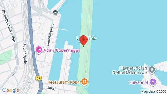 Lejligheder til salg i Østerbro - kort over placeringen