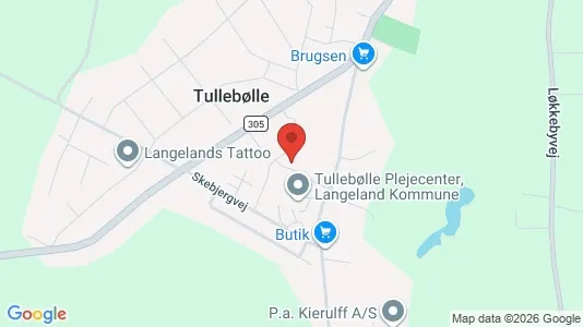 Lejligheder til leje i Tranekær - kort over placeringen