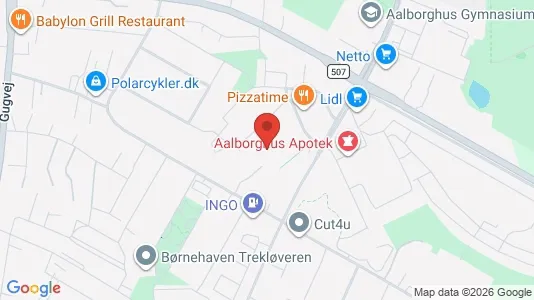 Lejligheder til leje i Aalborg SØ - Foto fra Google Street View