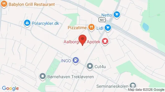 Lejligheder til leje i Aalborg SØ - Foto fra Google Street View