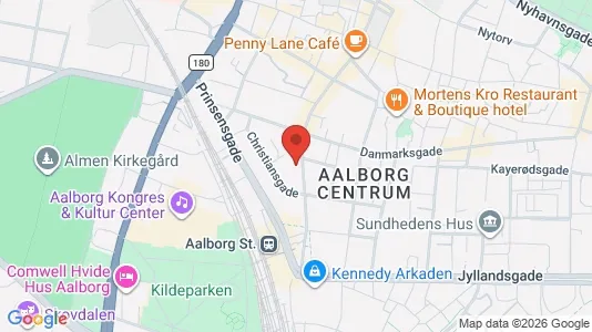 Lejligheder til leje i Aalborg Centrum - Foto fra Google Street View