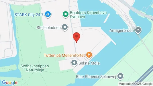 Lejligheder til salg i København SV - kort over placeringen