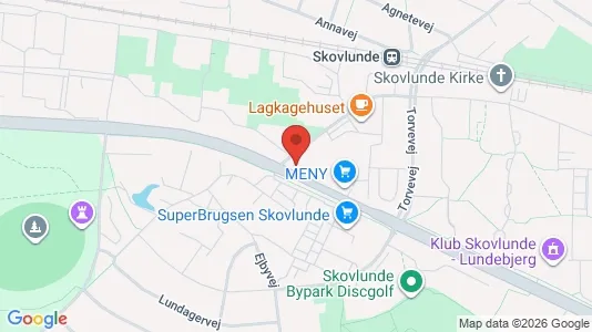 Lejligheder til leje i Skovlunde - kort over placeringen