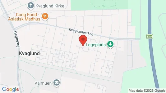Lejligheder til leje i Esbjerg Ø - kort over placeringen