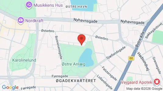 Lejligheder til salg i Aalborg Centrum - kort over placeringen