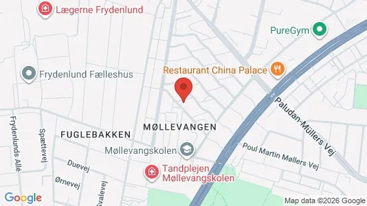 Lejligheder til leje i Århus V - kort over placeringen