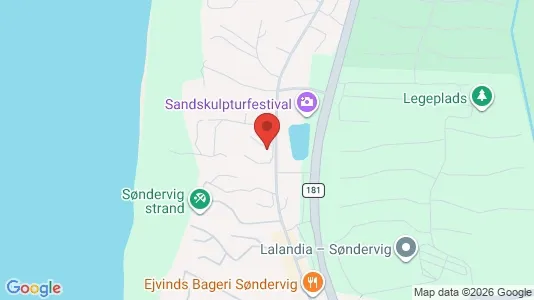 Lejligheder til salg i Ringkøbing - kort over placeringen