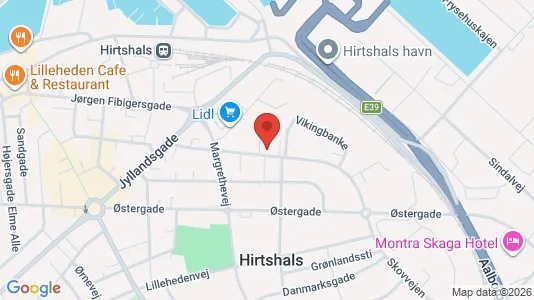 Lejligheder til leje i Hirtshals - Foto fra Google Street View