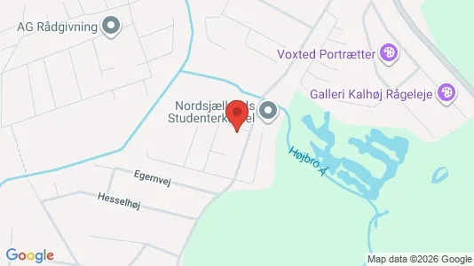 Lejligheder til salg i Vejby - kort over placeringen