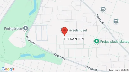 Lejligheder til leje i Holstebro - kort over placeringen