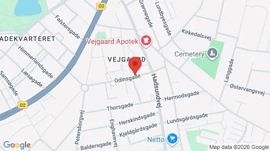 Lejligheder til leje i Aalborg Centrum - kort over placeringen