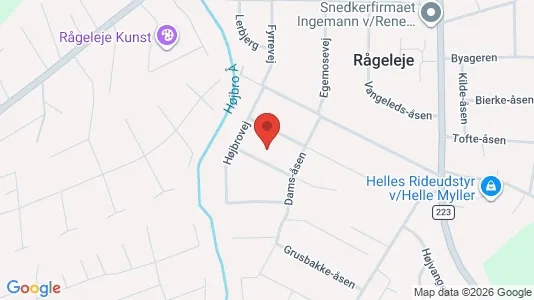 Lejligheder til salg i Vejby - kort over placeringen